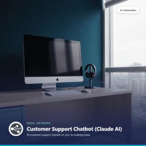 Sakal Network Customer Support Chatbot powered by Claude AI