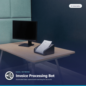 Sakal Network Invoice Processing Bot — automated data capture for accounts